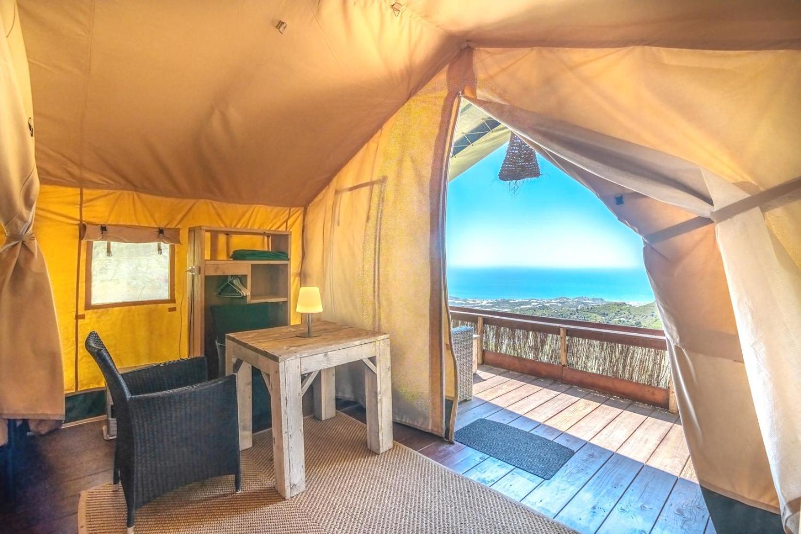 Campo Agave Luxury Tents Sayalonga Zimmer foto